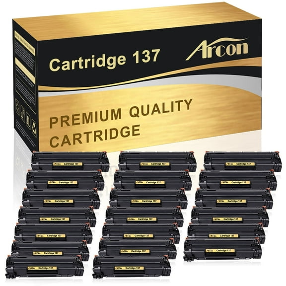 Arcon 137 CRG137 CRG-137 Toner Cartridge Compatible for Canon 137 Toner Cartridge ( Black, 10-Pack)