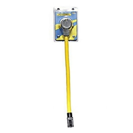 Arcon ARC-14362C 15 Amp Male & 30 Amp Female Pigtail Adapter - 18 in.
