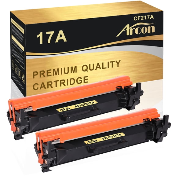 Arcon 2-Pack Compatible Toner for HP 17A CF217A works with HP LaserJet Pro M102w M102a HP LaserJet Pro MFP M130nw M130fw M130fn M130a Printers (Black)