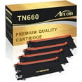 thumbnail image 1 of Arcon 4-Pack Compatible Toner works with Brother TN-660 TN660 TN 660 works with HL-L2300D HL-L2380DW DCP-L2520DW DCP-L2540DW MFC-L2700DW MFC-L2707DW Printers (Black), 1 of 8