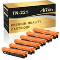 thumbnail image 1 of Arcon 6-Pack Compatible Toner for Brother TN 221 TN-221 TN-221BK HL-3140CW HL-3170CDW HL-3180CDW MFC-9130CW MFC-9330CDW MFC-9340CDW DCP-9020CDW Printers (Black), 1 of 8