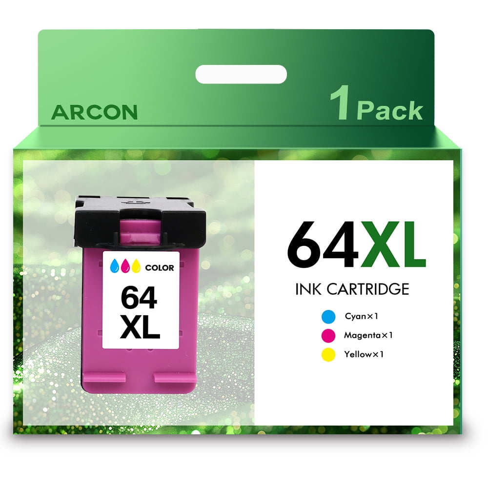 Cartucce Alta Resa 600 Pagine Lotto Di 4 Cartucce Inchiostro Compatibili Hp 64xl Nero E Tricolore Alta - Foto 5
