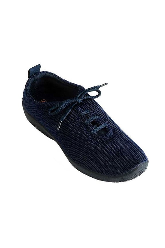 Adult Unisex LS Knit Walking Shoes, Color: Navy, Width: M, Size: 45
