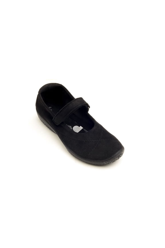Adult Female L18 Shoes, Color: Black Suede, Size: 7-7.5 (US) / 38 (EU), Width: M