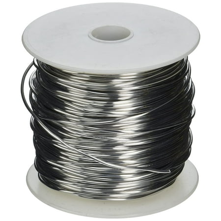 Arcor 80 Feet 14 Gauge Silver Color Tinned Copper Crafting Wire, Uninsulated