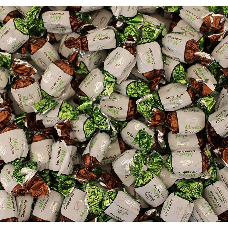 Arcor ChocolateFilled Mints, Premium Hard Candy, Bulk 2 Pounds Bag ...