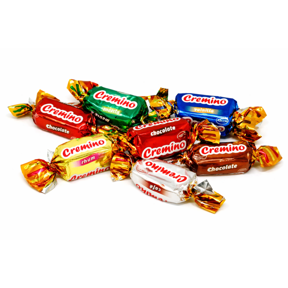 Arcor Cremino Assorted Toffee Chews - 25 lb