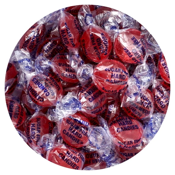 Cozy Confections Sugar-Free Hot Cinnamon Discs Hard Candy - 1 Pound Bag, Individually Wrapped