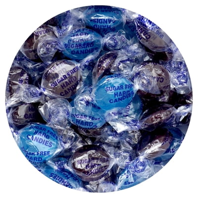 Arcor Sugar Free Mixed Berry Hard Candy, 1 Pound Bulk Bag Approx. 70 Pieces, Individually Wrapped Hard Candy, The Hampton Popcorn & Candy Company