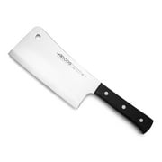 Arcos 7 Inch Cleaver Knife - Nitrum Stainless Steel, 545gr - Black Universal Series
