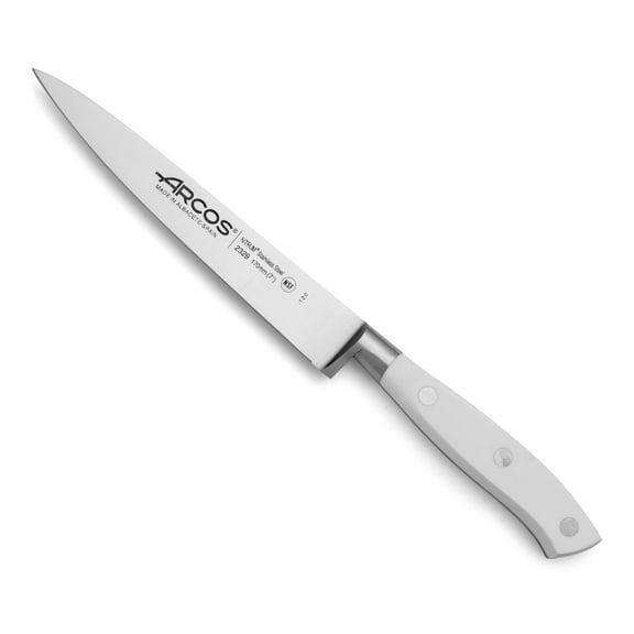 Arcos 7 Inch White Sole/Fish Knife, Stainless Steel 170mm Blade, Riviera Blanc Series