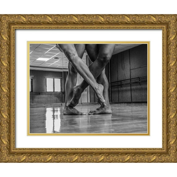 Arcos aka, Antonio 14x12 Gold Ornate Wood Framed with Double Matting Museum Art Print Titled - Linked