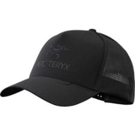 Arcteryx Logo Trucker Black Snapback