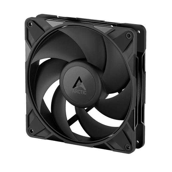 Arctic ACFAN00313A P14 Pro 140 mm PWM Fan, 400-2500 RPM, 0 RPM <5% PWM, Fluid Dynamic Bearing, 4-Pin - Black