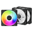 thumbnail image 1 of Arctic ACFAN00320A P14 Pro A-RGB140mm PWM Fan w/ Y-Cable Splitter, 400-2500 RPM, Fluid Dynamic Bearing,4-Pin 3 Pack - Black, 1 of 5