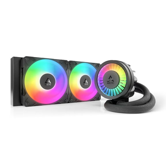 Arctic ACFRE00182A Liquid Freezer III Pro 240 A-RGB AIO CPU Cooler, Water Cooling, AMD AM5/AM4, Intel LGA1851/1700 - Black