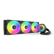 Arctic ACFRE00185A Liquid Freezer III Pro 420 A-RGB AIO CPU Fans 3 x 140mm Water Cooling AM5/AM4, Intel LGA1851/1770 - Black