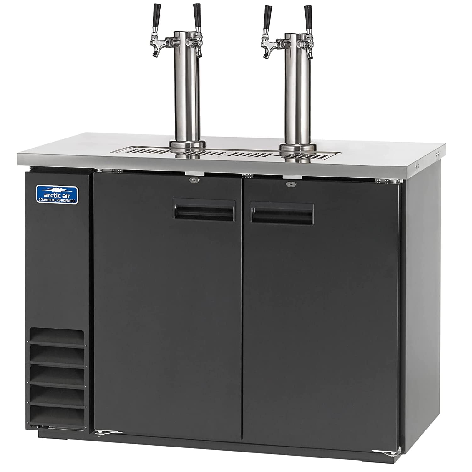 Arctic Air ADD Inch Double-Tap Direct Draw Draft Beer Cooler/Dispenser ...