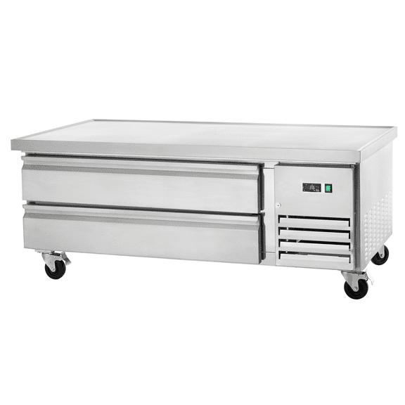 Arctic Air ARCB60 62-Inch Two Drawer Refrigerated Chef Base, 115v, Stainless Steel