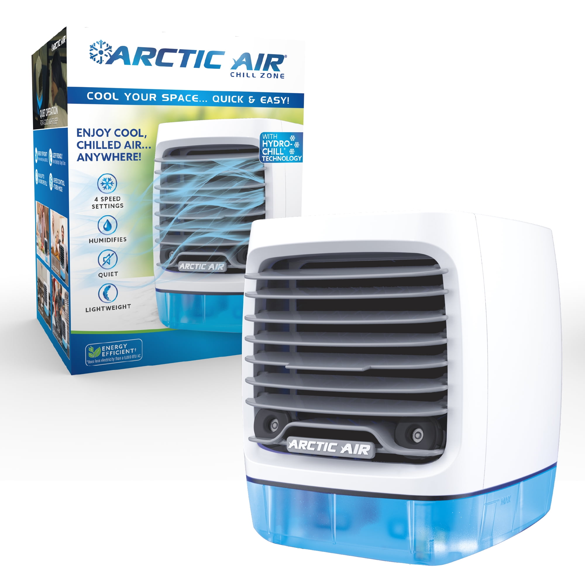 Arctic Air Personal Evaporative Water Cooler, 4-Speed