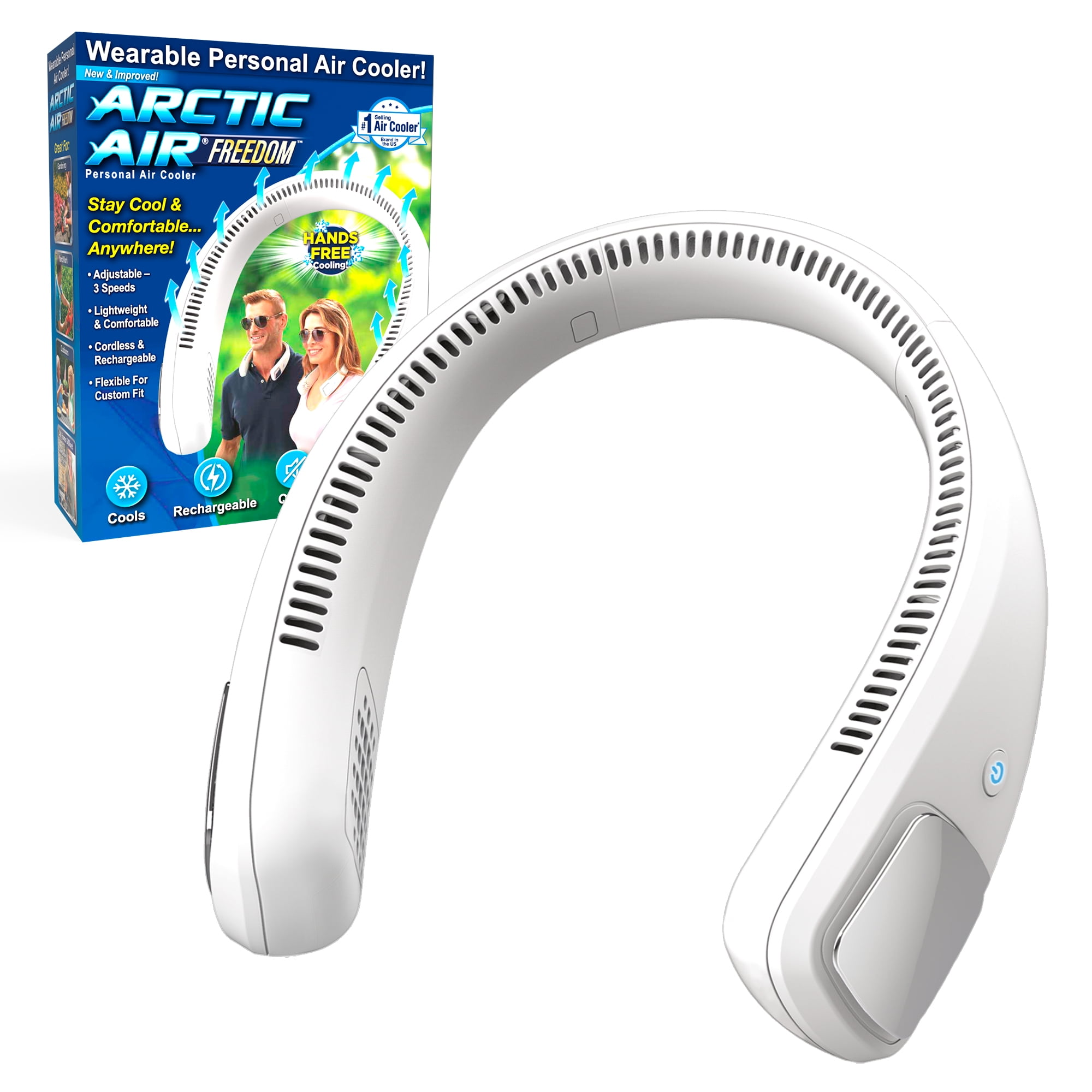Arctic Air Freedom Wearable Personal Neck Cooler and Air Cooler, as Seen On  TV