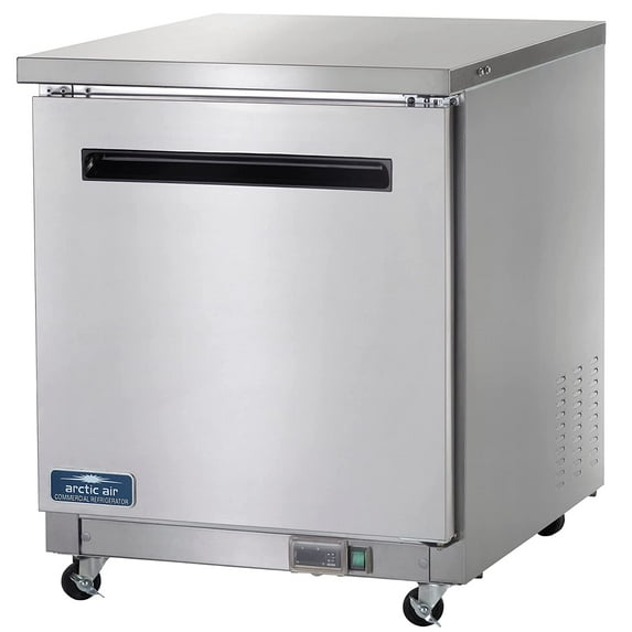 Arctic Air Single Door Under-Counter/Worktop Freezer Model AUC27F