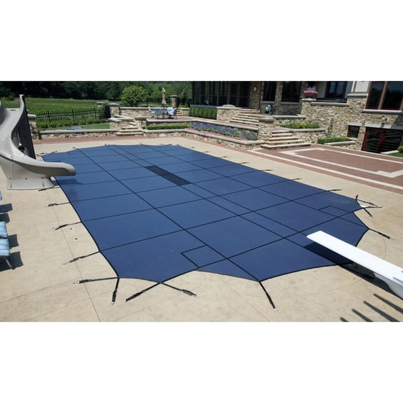 Arctic Armor BlueWave Green 20-Year Ultra Light Solid Safety Cover for 12' x 24' Rect Pool
