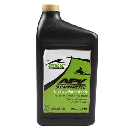 Arctic Cat 4639-349 APV Synthetic 2-Cycle Engine 1 Quart Ultimate Performance