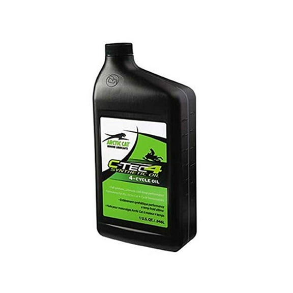 Arctic Cat 6639-524 C-TEC4 Synthetic Oil 1 Quart Bottle 4-Stroke Engines