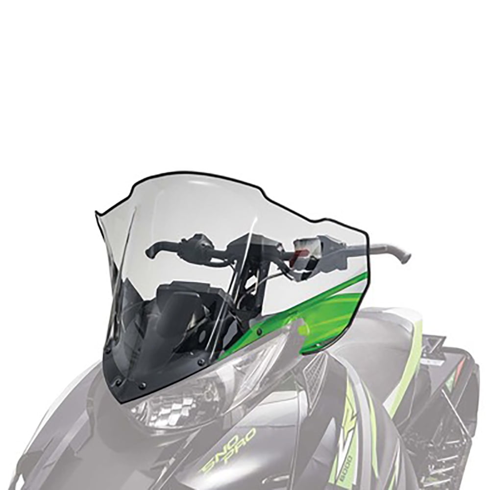 Arctic Cat 7639-688 Black Mid Touring Windshield Bearcat Pantera Norseman ZR XF