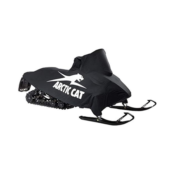 Arctic Cat 8639-001 Black White Mach Canvas Cover 128"-137" ZR XF 4000 1100 800