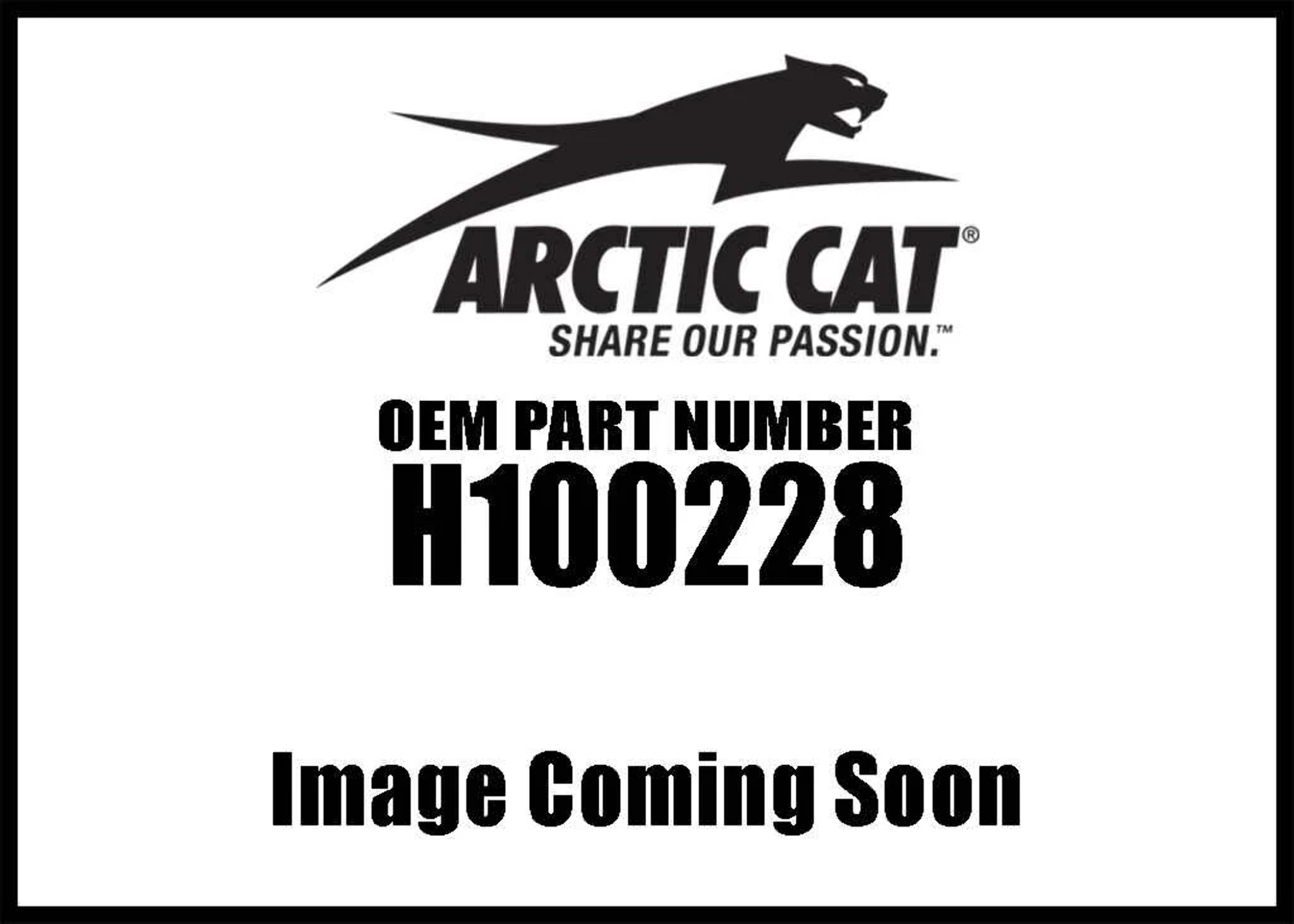 Arctic Cat STAMPEDE 4 Dowel Alignment H100228 New OEM