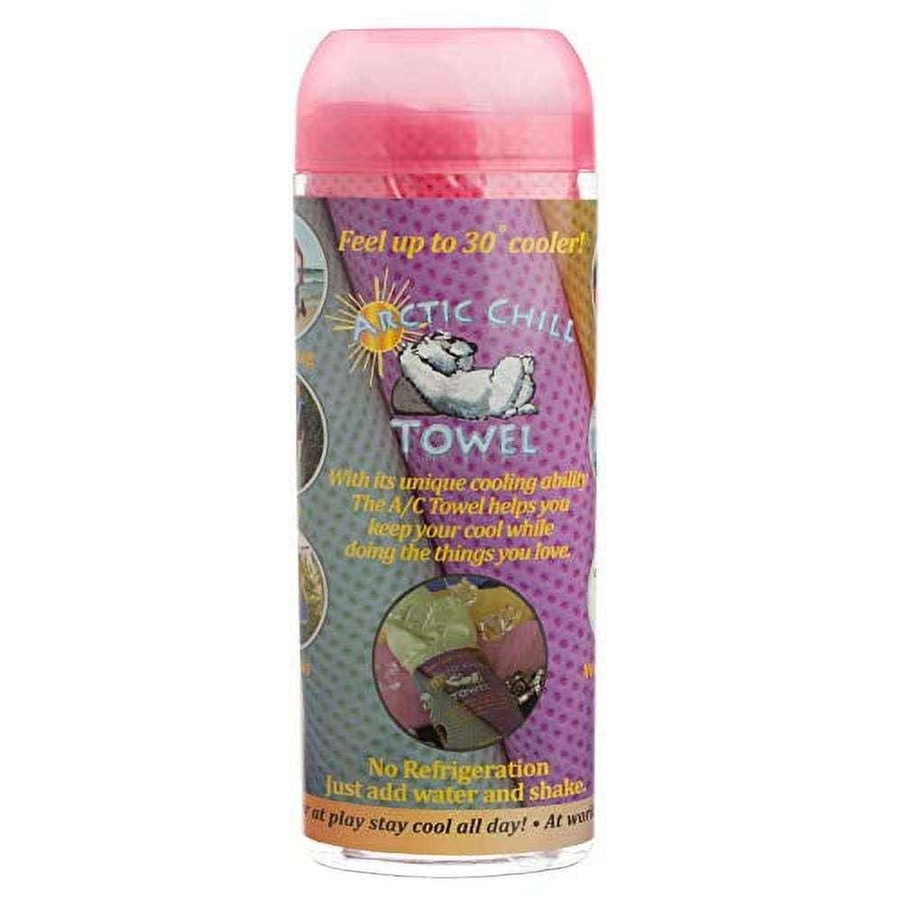 Arctic Chill Towel Pink Modern Cooling Towel