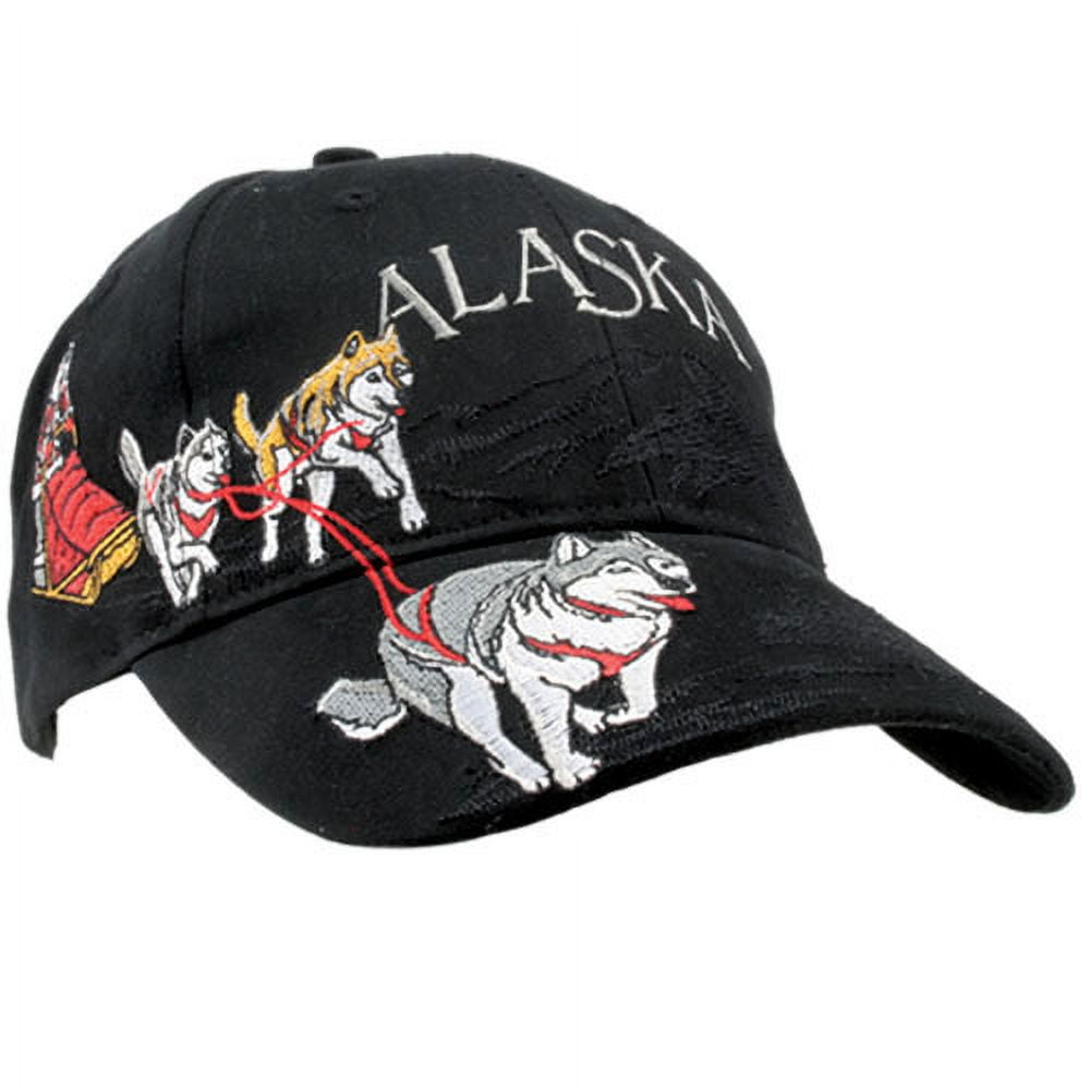 Arctic Circle Baseball Cap Hat Large Embroidery Alaska Dog Team ...