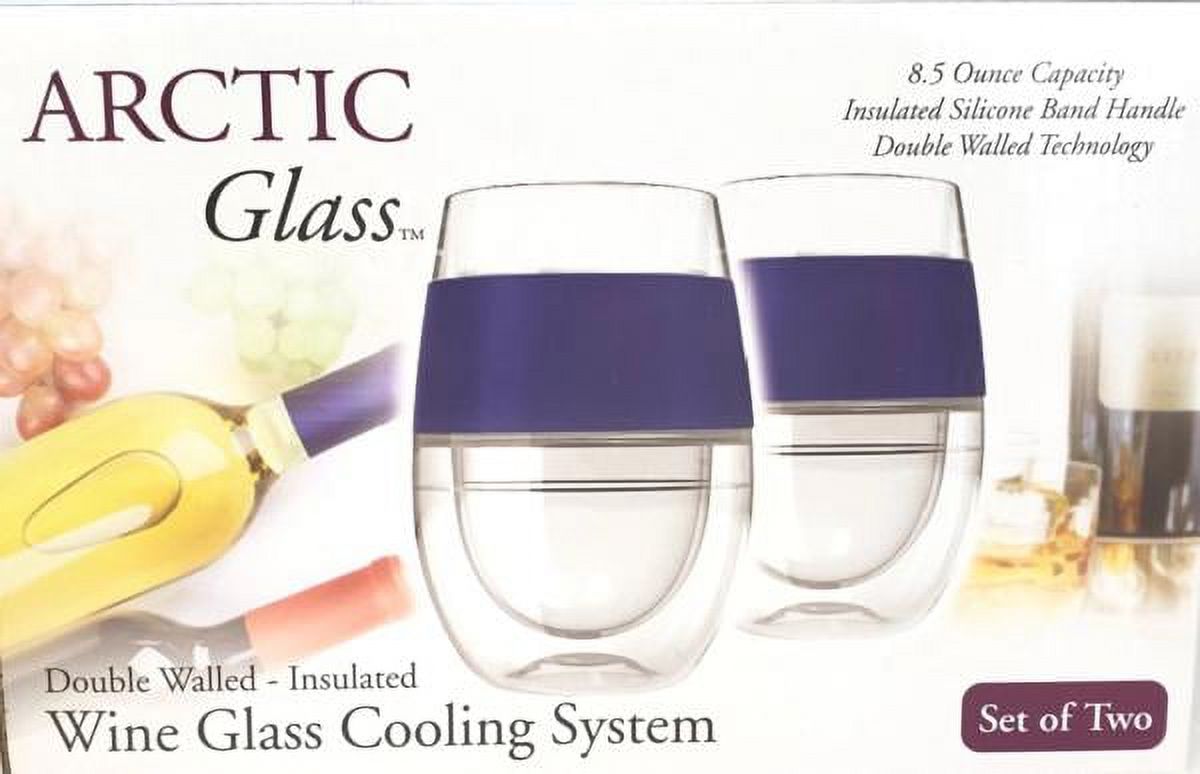 Double Wall Wine Glass Insulated Double Wall Wine Glasses for