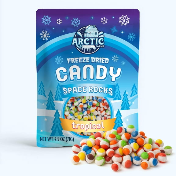 Arctic Farms Freeze Dried Candy - Frittles (Tropical Flavors) (2.5oz)