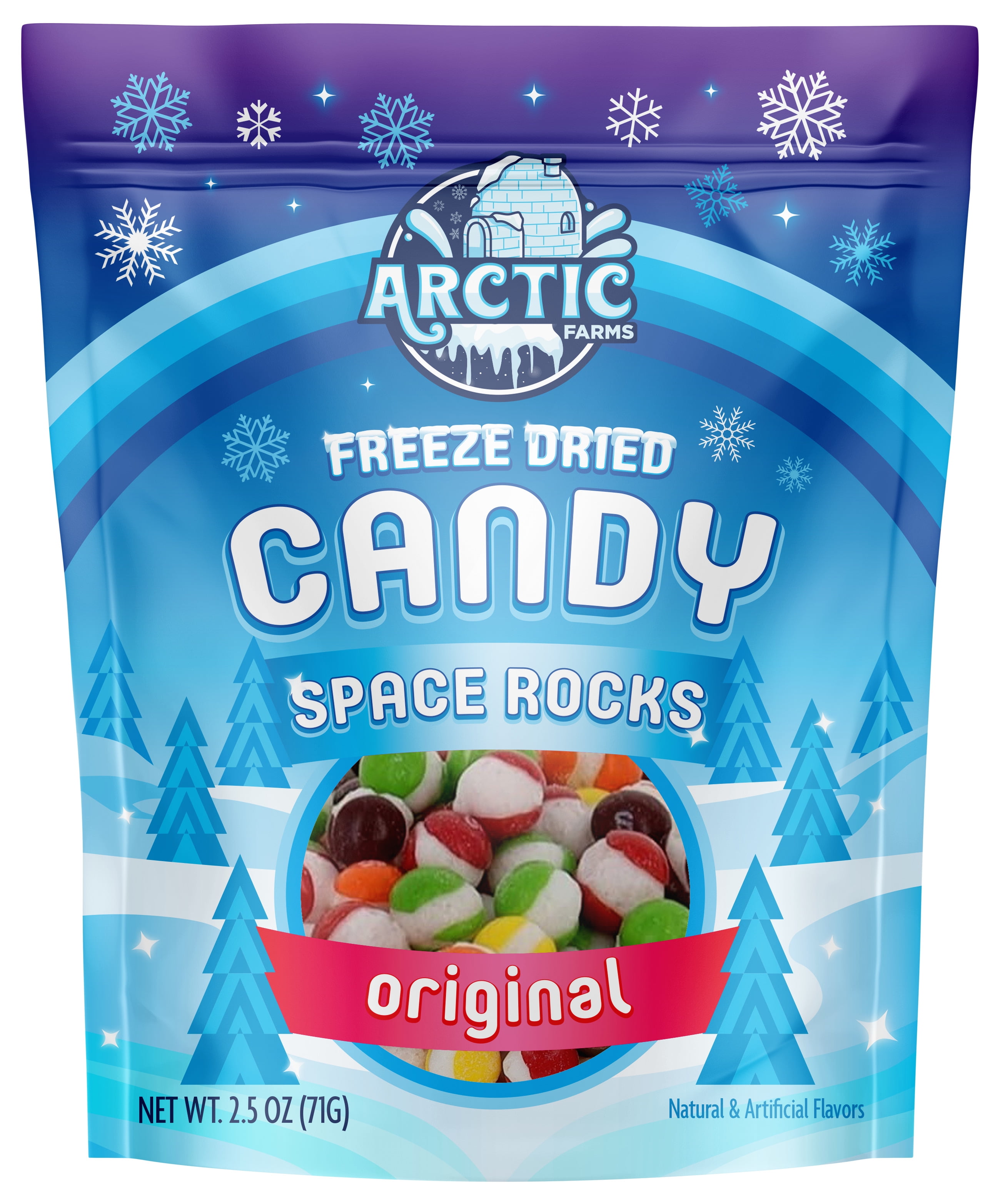 Arctic Farms Freeze Dried Candy - Space Rocks (Original Flavors) (2.5oz)