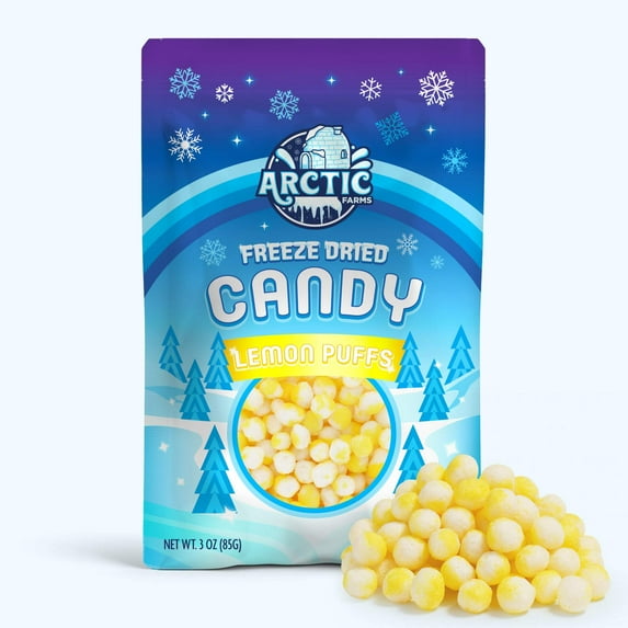 Arctic Farms Freeze Dried Lemon Puffs