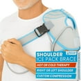 thumbnail image 1 of Arctic Flex Compression Shoulder Ice Pack - Adjustable Cold Therapy Wrap for Rotator Cuff, Tendonitis, Sports Injuries with Inflatable Compression Chamber, 1 of 10