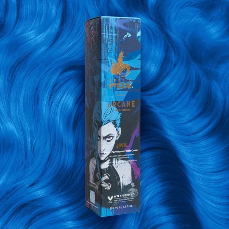 Arctic Fox Bold Electric Blue Semi-Permanent Hair Dye, Vegan