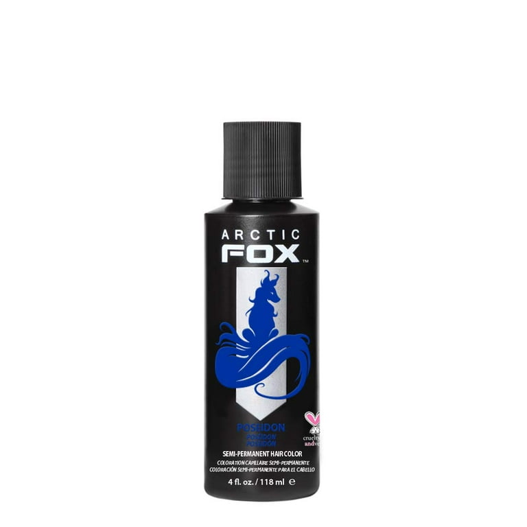 Arctic Fox Semi-Permanent Hair Color - Poseidon 4oz - Walmart.com