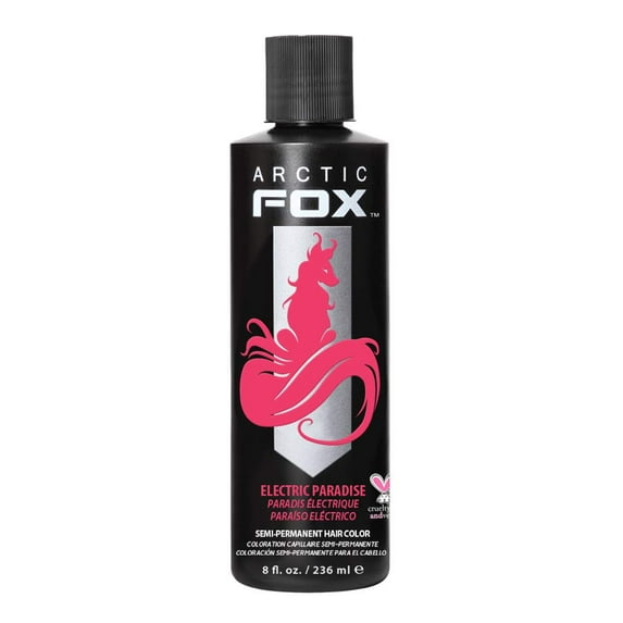 Arctic Fox Vegan and Cruelty-Free Semi-Permanent Hair Color Dye (8 fl oz, Electric Paradise)