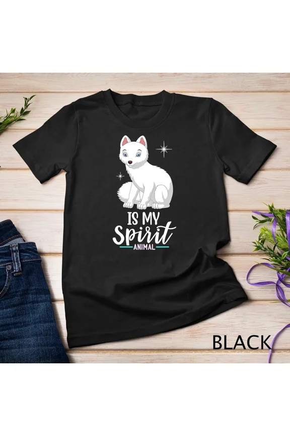 Arctic Foxes Is My Spirit Animal Nature Wildlife Forest Art Shirt,for unisex up to 5XL