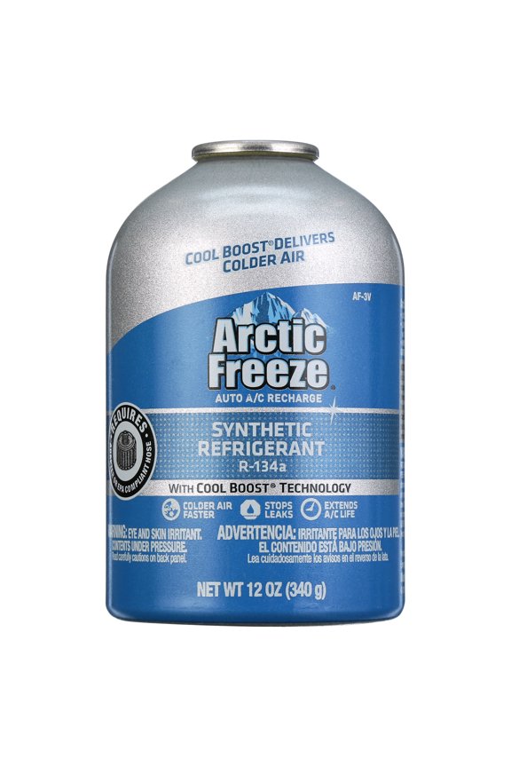 Auto AC Recharge Automotive Refrigerant R-134A - 12 OZ