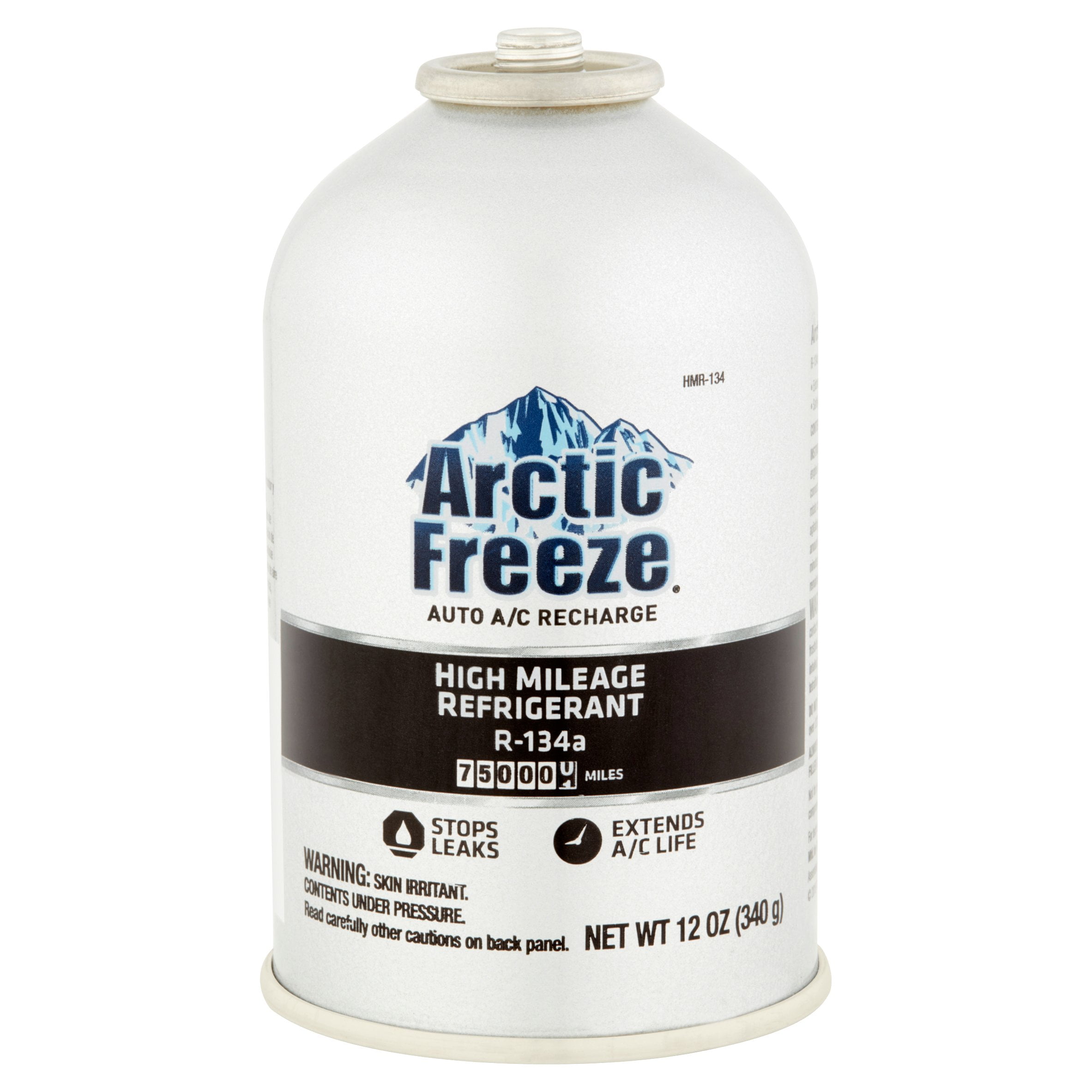 Arctic Freeze Auto AC Recharge R-134a High Mileage Refrigerant