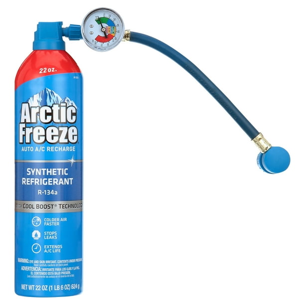 Arctic Freeze Ultra Synthetic Refrigerant 134a+ (14 ounces, 1 Pack