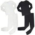 thumbnail image 1 of Arctic Hero Baby Boys’ Thermal Underwear - 4 Piece Waffle Knit Top and Long Johns (12M-4T), 1 of 6