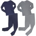 thumbnail image 1 of Arctic Hero Baby Boys Thermal Underwear Waffle Knit Top and Long Johns 4 Piece, 1 of 6