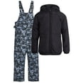 thumbnail image 1 of Arctic Hero Kids' Ski Set – 2 Piece Unisex Insulated Waterproof Snow Bib & Hooded Jacket (4-18), 1 of 7