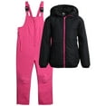 thumbnail image 1 of Arctic Hero Kids' Ski Set – 2 Piece Unisex Insulated Waterproof Snow Bib & Hooded Jacket (4-18), 1 of 7
